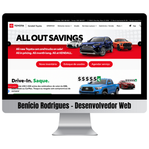 Site de concessionária em Miami