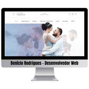 Site Site para casamento